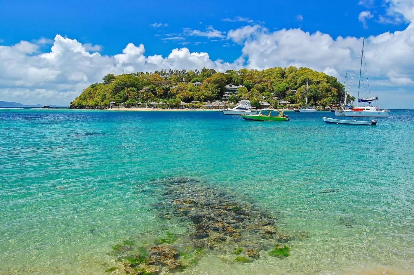 Young Island, St Vincent — yacht anchorage